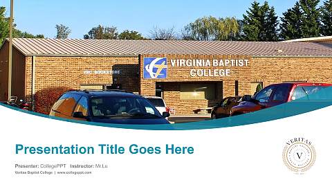 Veritas Baptist College Course/Courseware Creation PPT Template
