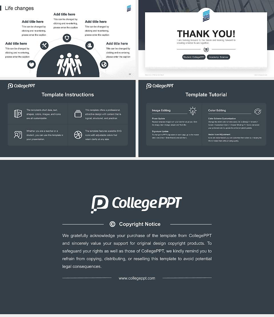 University of Wisconsin-Stout National Scholarship Defense PPT Template16:9 ratio PPT effect preview image4