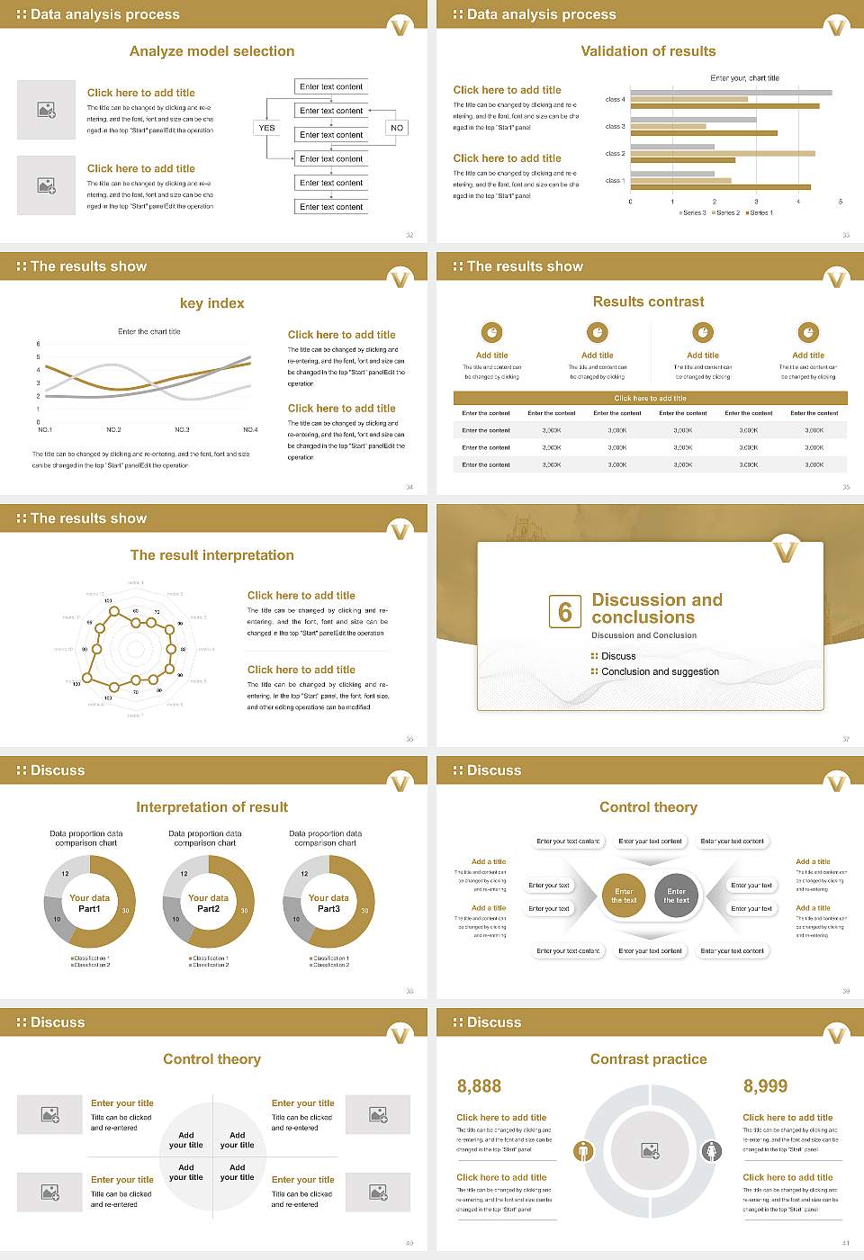 Vanderbilt University Graduation Thesis Defense PPT Template16:9 ratio PPT effect preview image5