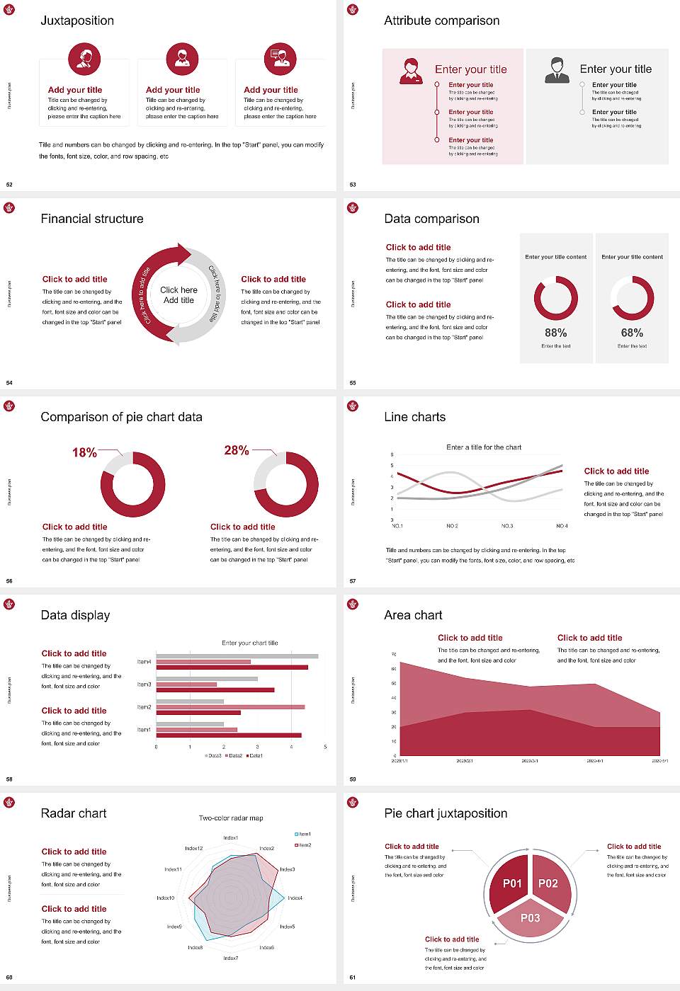 Viterbo University Competition/Entrepreneurship Contest PPT Template16:9 ratio PPT effect preview image7