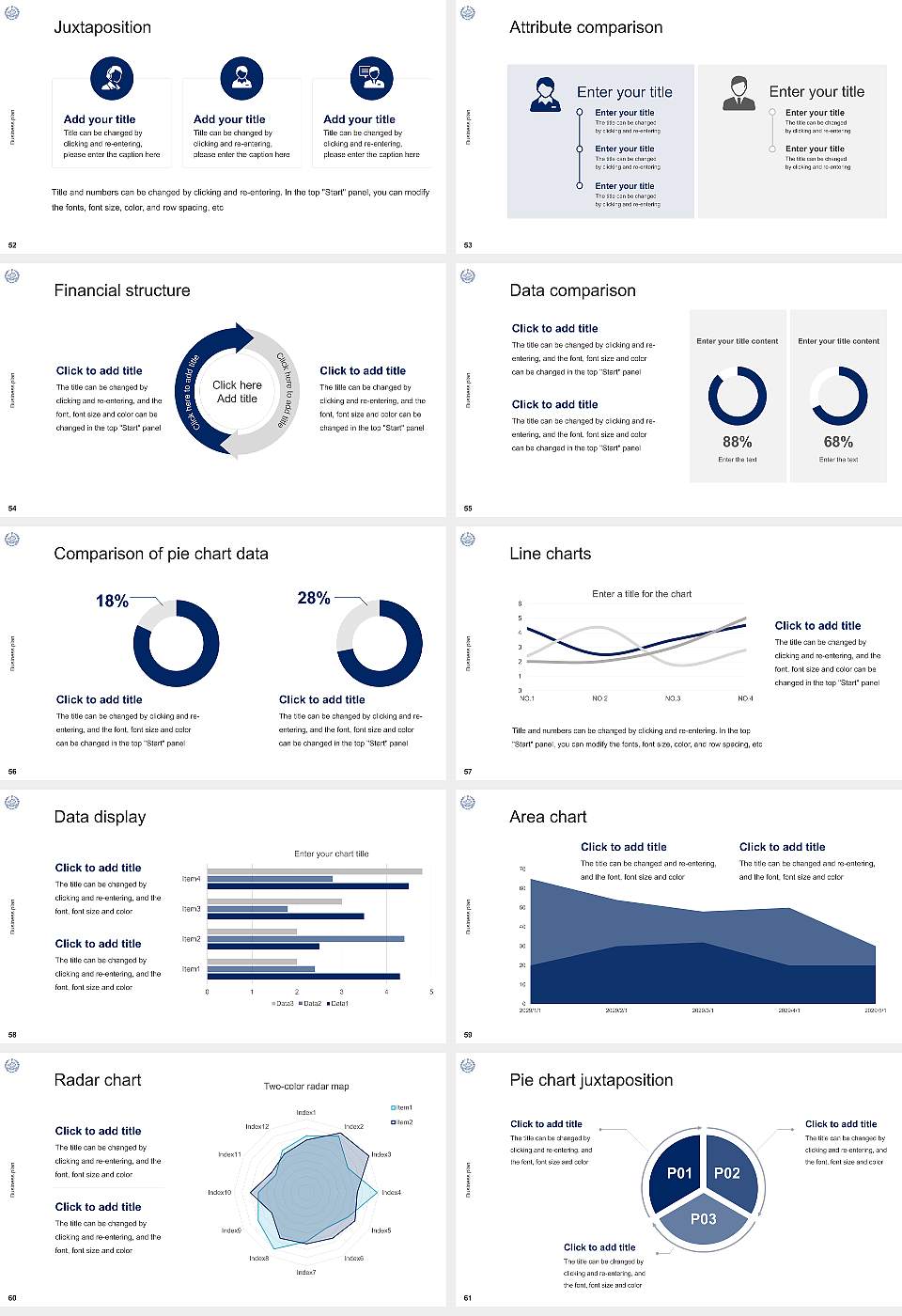 Villanova University Competition/Entrepreneurship Contest PPT Template16:9 ratio PPT effect preview image7