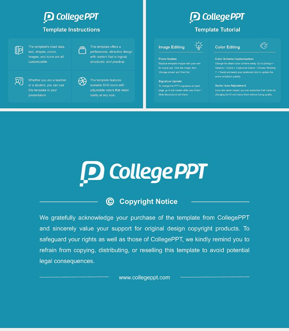 Veritas Baptist College Course/Courseware Creation PPT Template4:3 ratio PPT effect preview image5