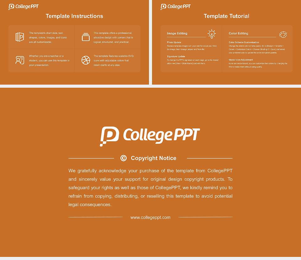 Wartburg Theological Seminary Course/Courseware Creation PPT Template16:9 ratio PPT effect preview image5