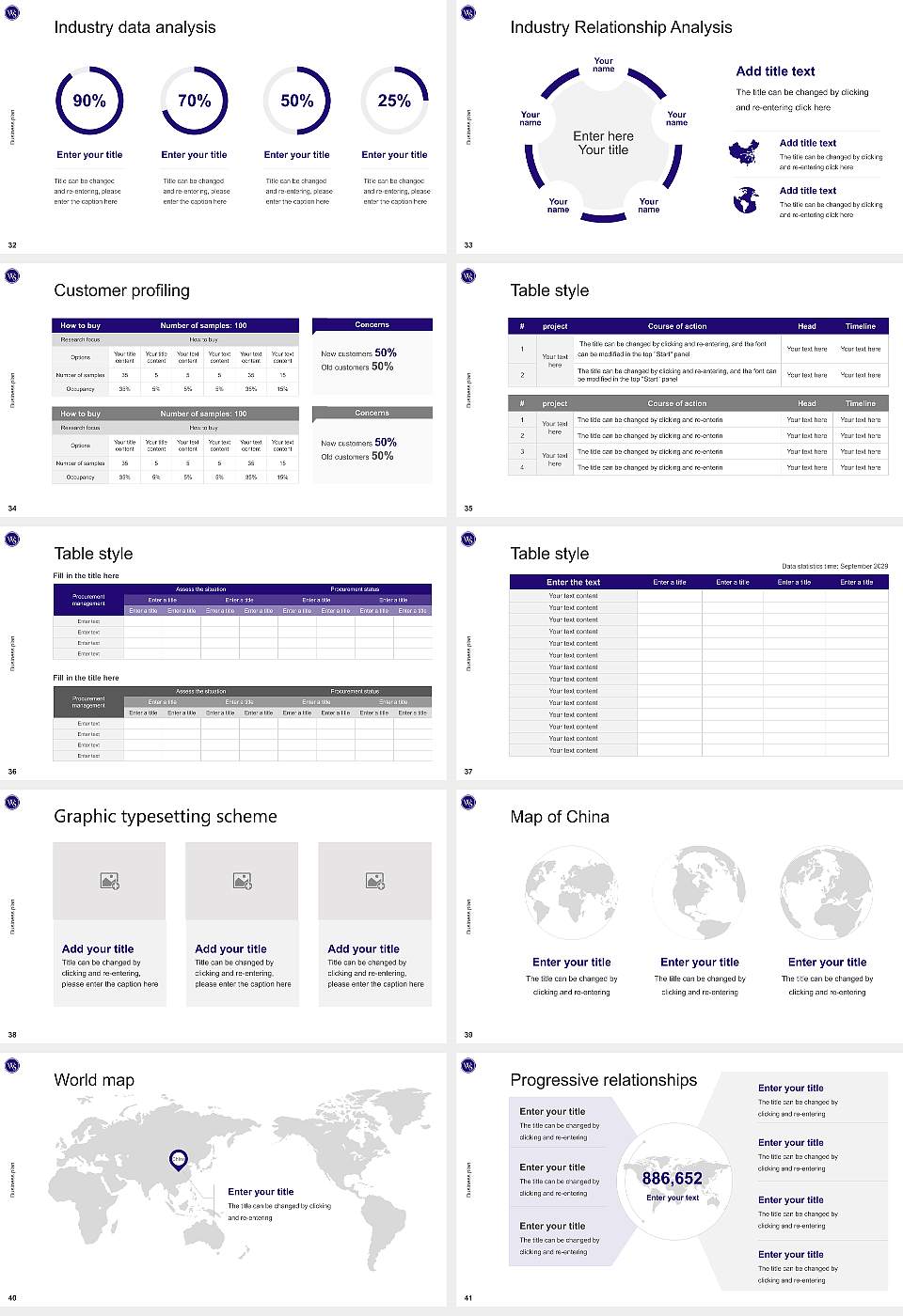 University of Western States Competition/Entrepreneurship Contest PPT Template16:9 ratio PPT effect preview image5