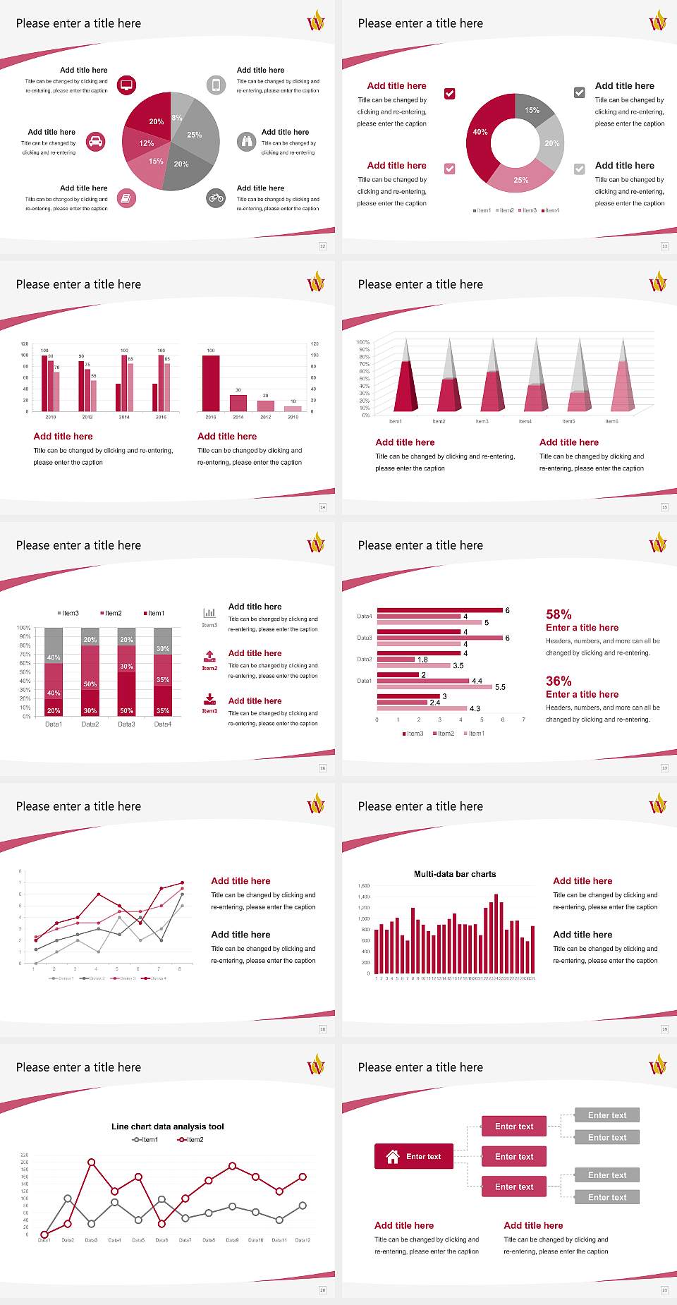 Walnut Hill College Course/Courseware Creation PPT Template4:3 ratio PPT effect preview image3