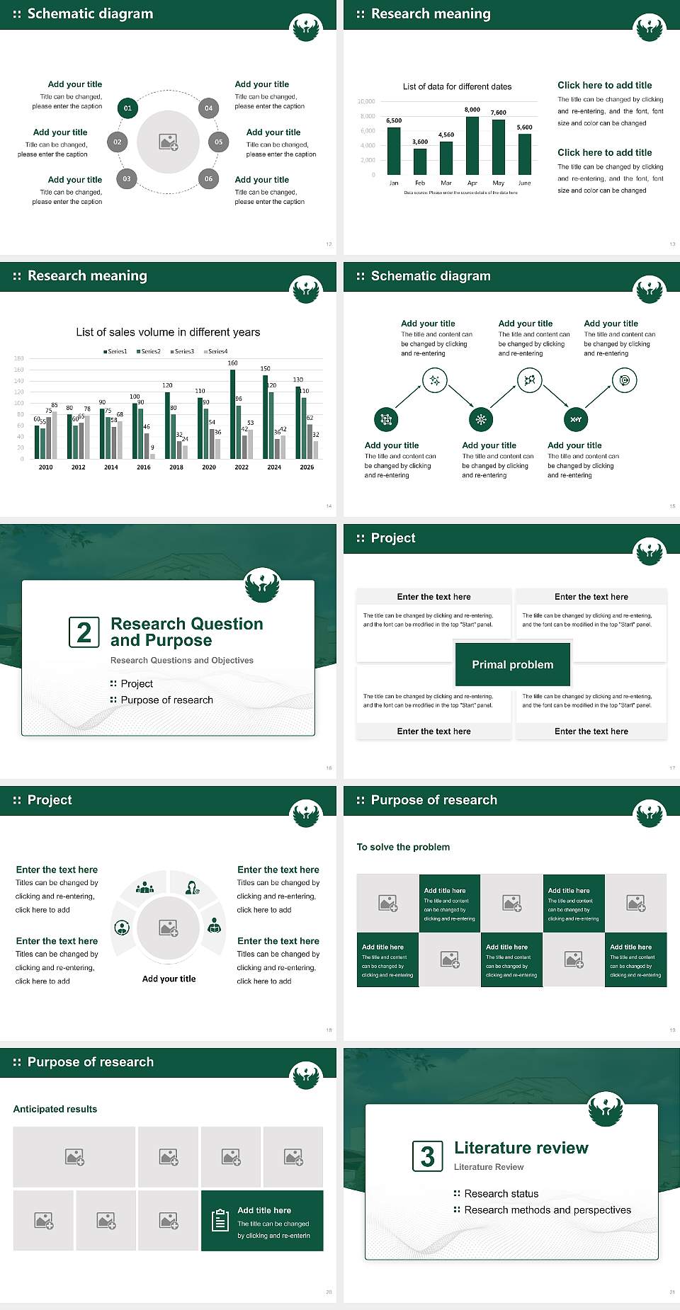 University of Wisconsin-Green Bay Graduation Thesis Defense PPT Template4:3 ratio PPT effect preview image3