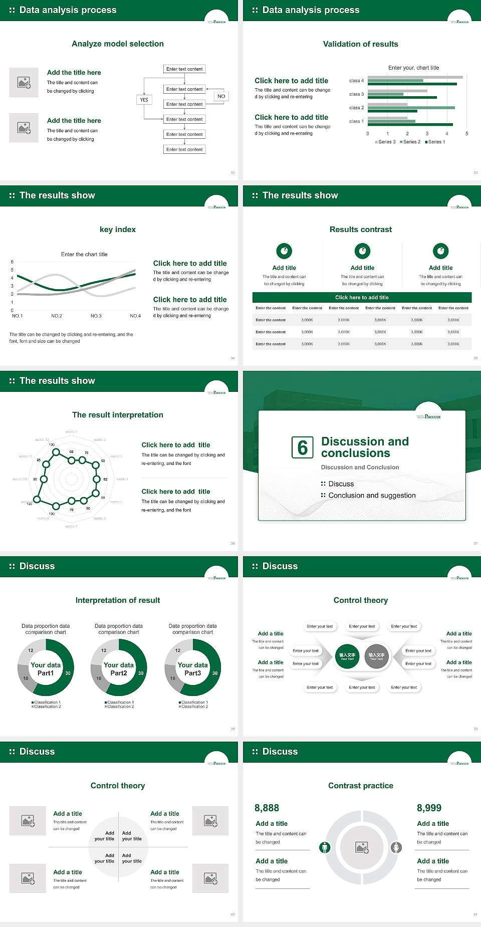 University of Wisconsin-Parkside Flex Graduation Thesis Defense PPT Template4:3 ratio PPT effect preview image5