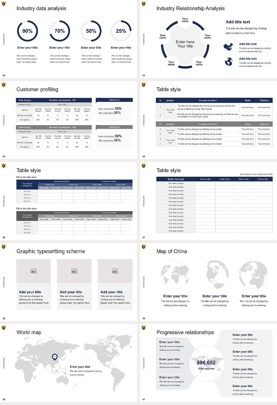 Warner University Competition/Entrepreneurship Contest PPT Template16:9 ratio PPT effect preview image5