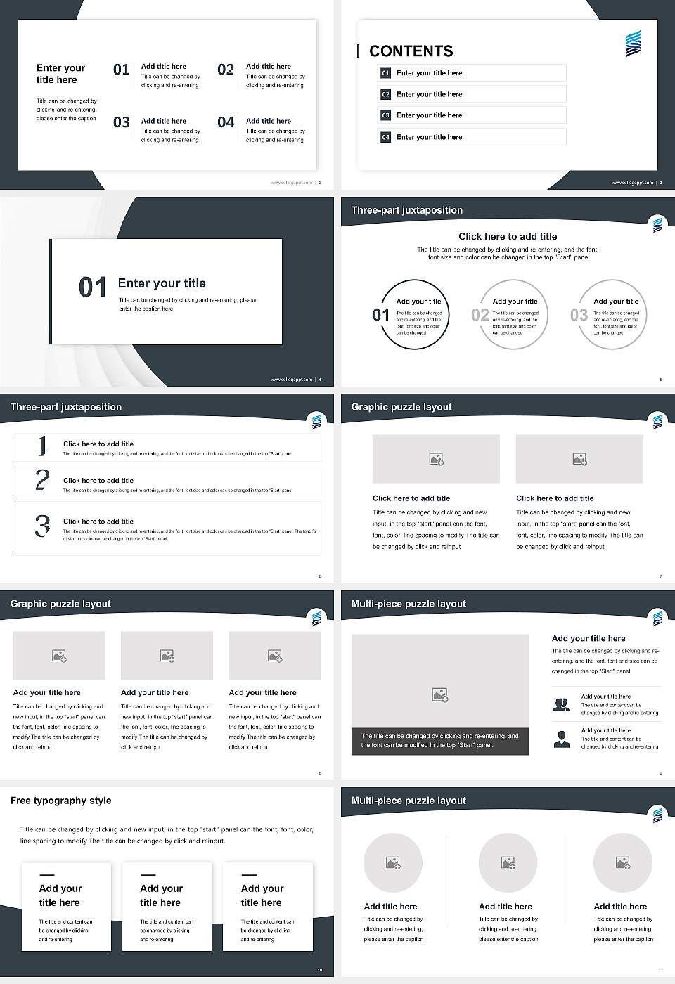 University of Wisconsin-Stout Academic Presentation/Research Findings Report PPT Template16:9 ratio PPT effect preview image2