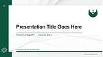 University of Wisconsin-Green Bay Thesis Proposal/Graduation Defense PPT Template