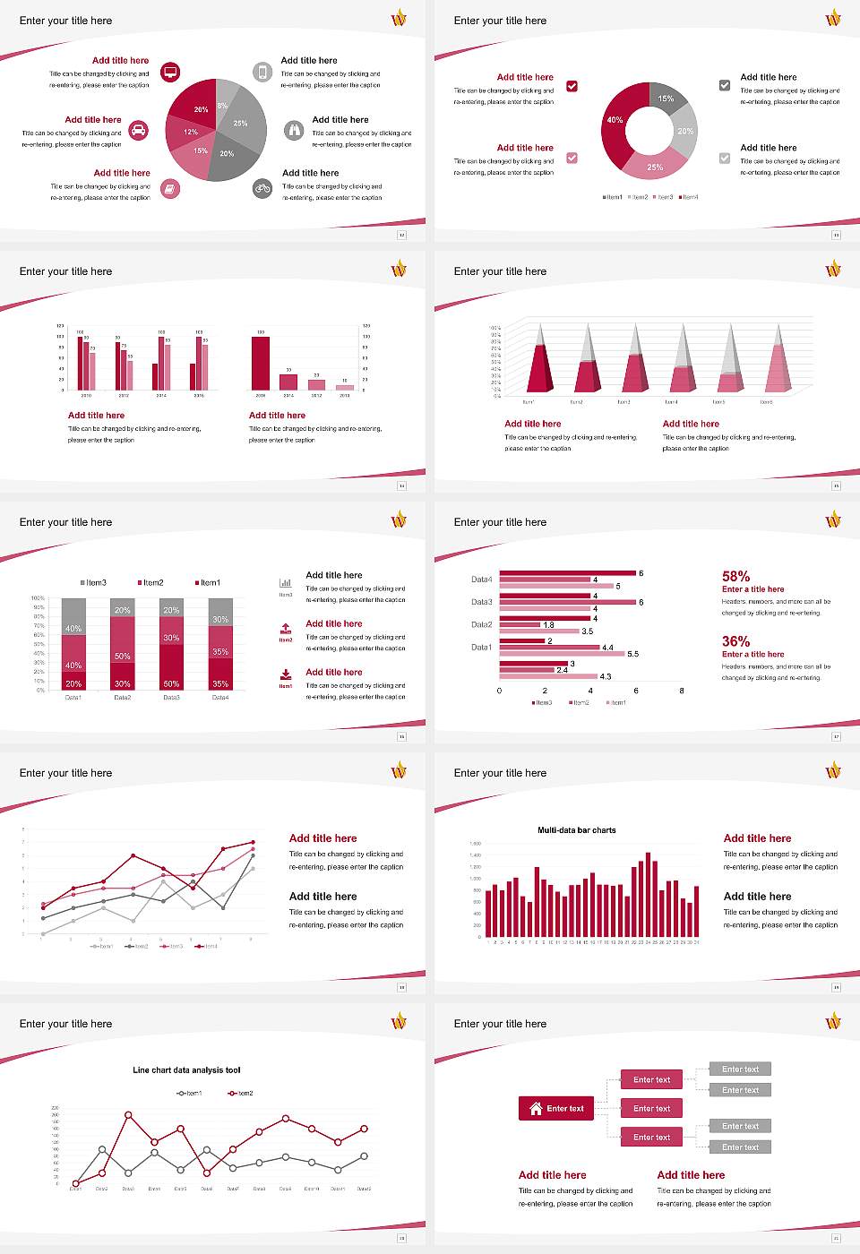 Walnut Hill College Course/Courseware Creation PPT Template16:9 ratio PPT effect preview image3
