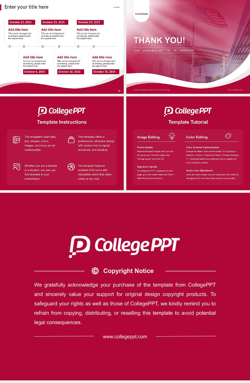 Vaughn College of Aeronautics and Technology Lecture Sharing and Networking Event PPT Template4:3 ratio PPT effect preview image4