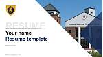 Warner University Resume PPT Template