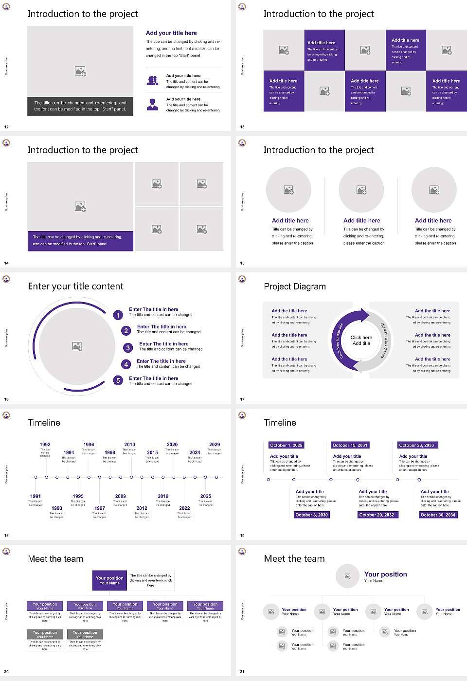 University of Wisconsin-Stevens Point Competition/Entrepreneurship Contest PPT Template16:9 ratio PPT effect preview image3