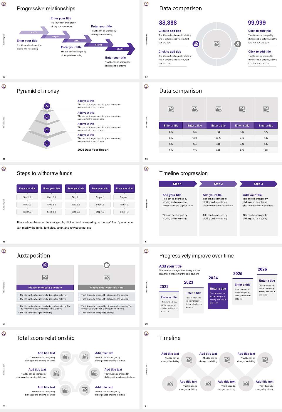 University of Wisconsin-Stevens Point Competition/Entrepreneurship Contest PPT Template16:9 ratio PPT effect preview image8