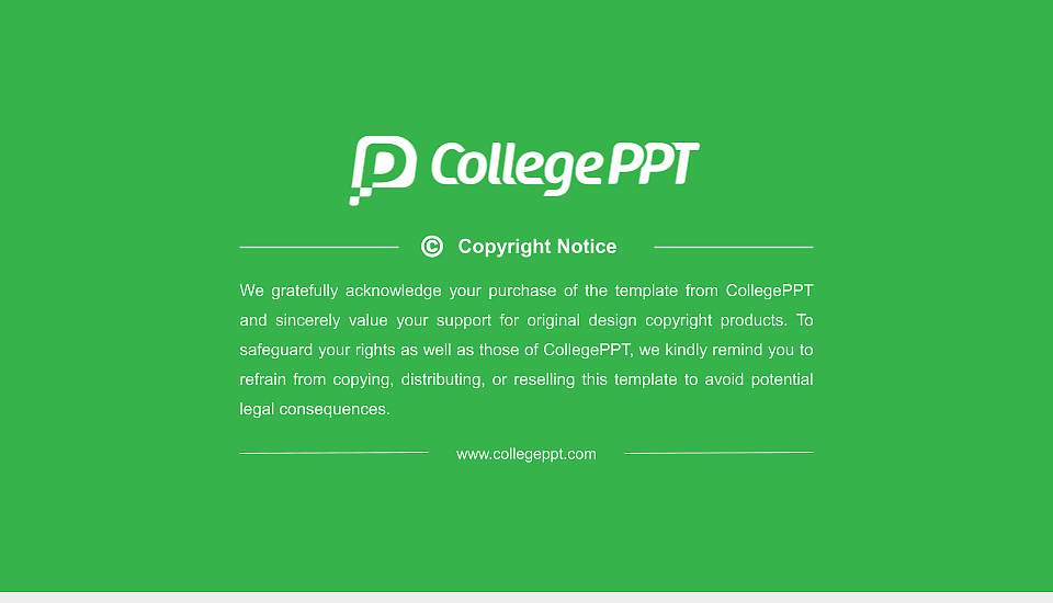 Vermont Technical College Thesis Proposal/Graduation Defense PPT Template16:9 ratio PPT effect preview image5