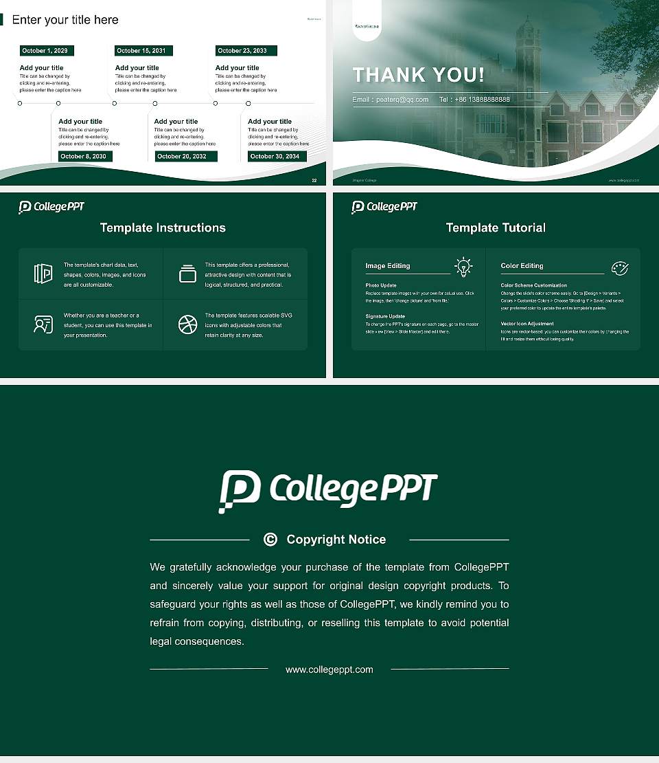 Wagner College Lecture Sharing and Networking Event PPT Template16:9 ratio PPT effect preview image4