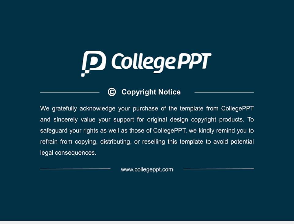Warner Pacific University Resume PPT Template4:3 ratio PPT effect preview image5