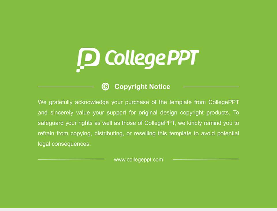Visible Music College Resume PPT Template4:3 ratio PPT effect preview image5