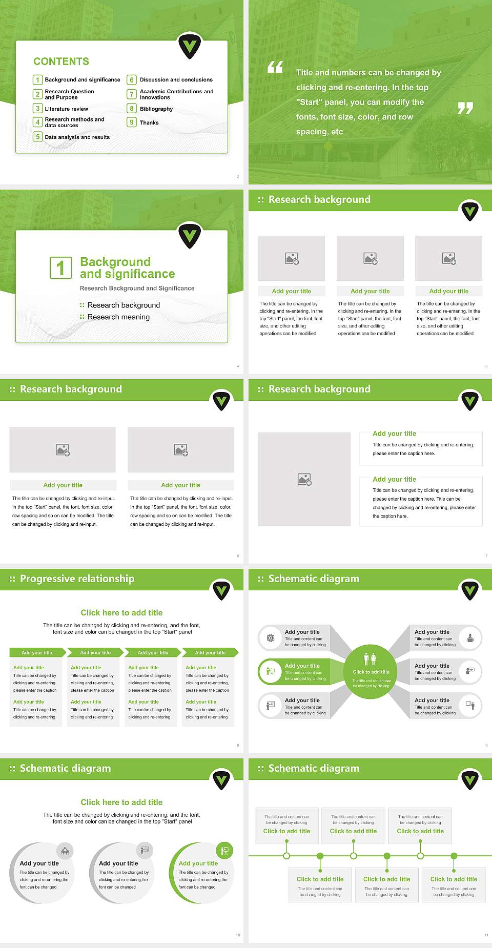 Visible Music College Graduation Thesis Defense PPT Template4:3 ratio PPT effect preview image2