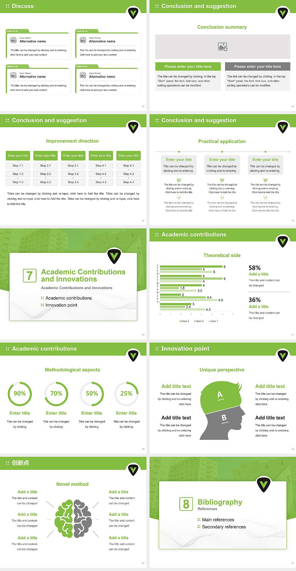 Visible Music College Graduation Thesis Defense PPT Template4:3 ratio PPT effect preview image6