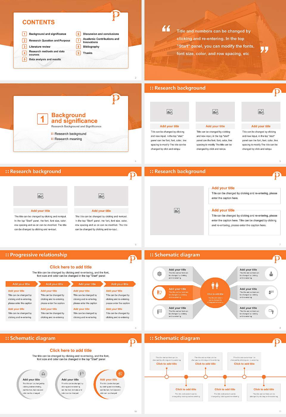 University of Wisconsin-Platteville Graduation Thesis Defense PPT Template16:9 ratio PPT effect preview image2