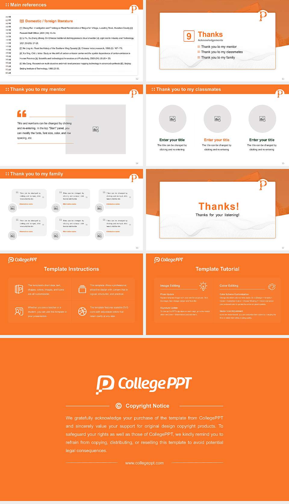 University of Wisconsin-Platteville Graduation Thesis Defense PPT Template16:9 ratio PPT effect preview image7