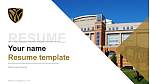 Wake Forest University Resume PPT Template