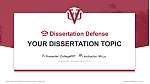 Virginia Union University Pertahanan Tesis Templat PPT