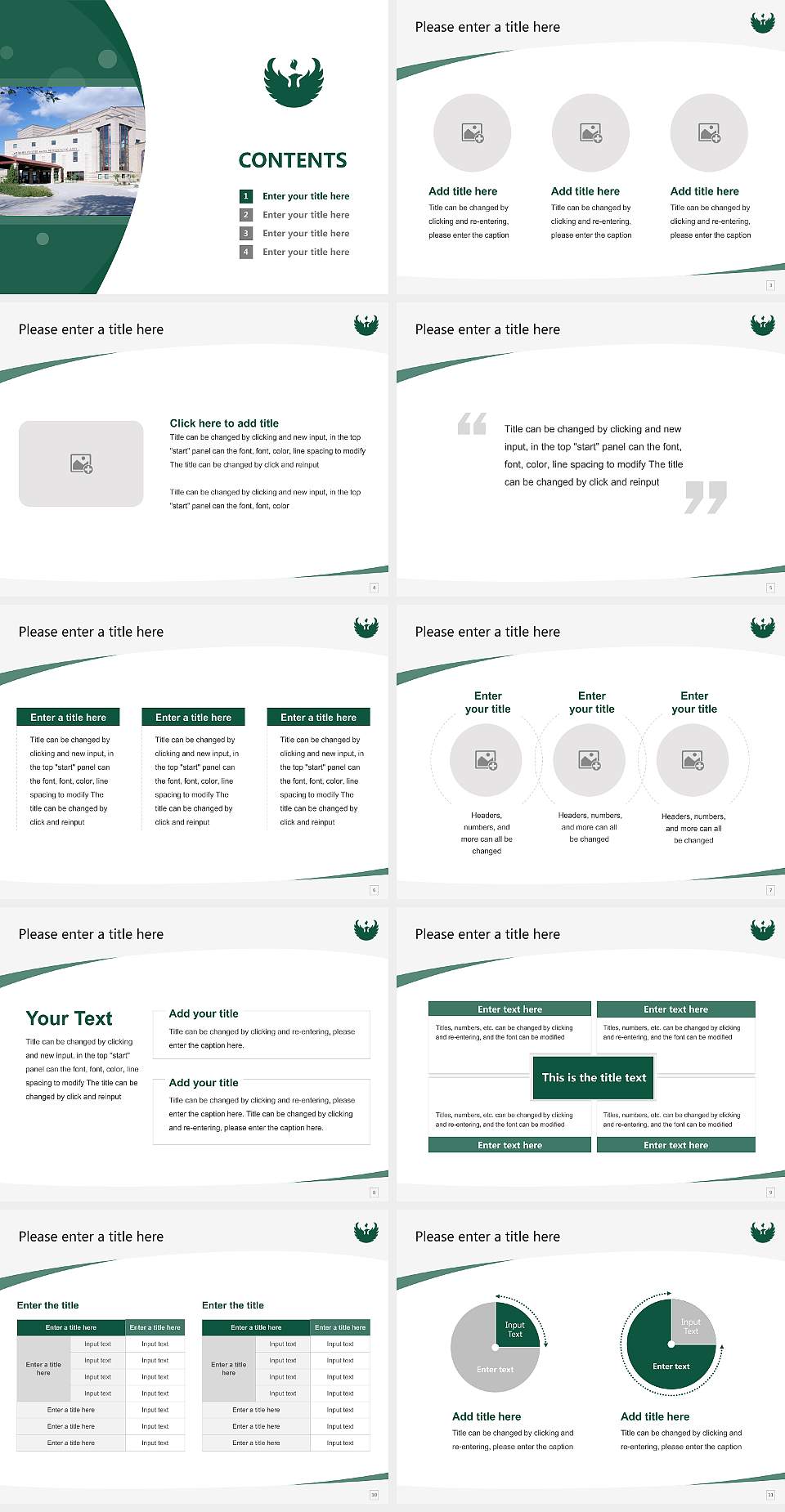 University of Wisconsin-Green Bay Course/Courseware Creation PPT Template4:3 ratio PPT effect preview image2