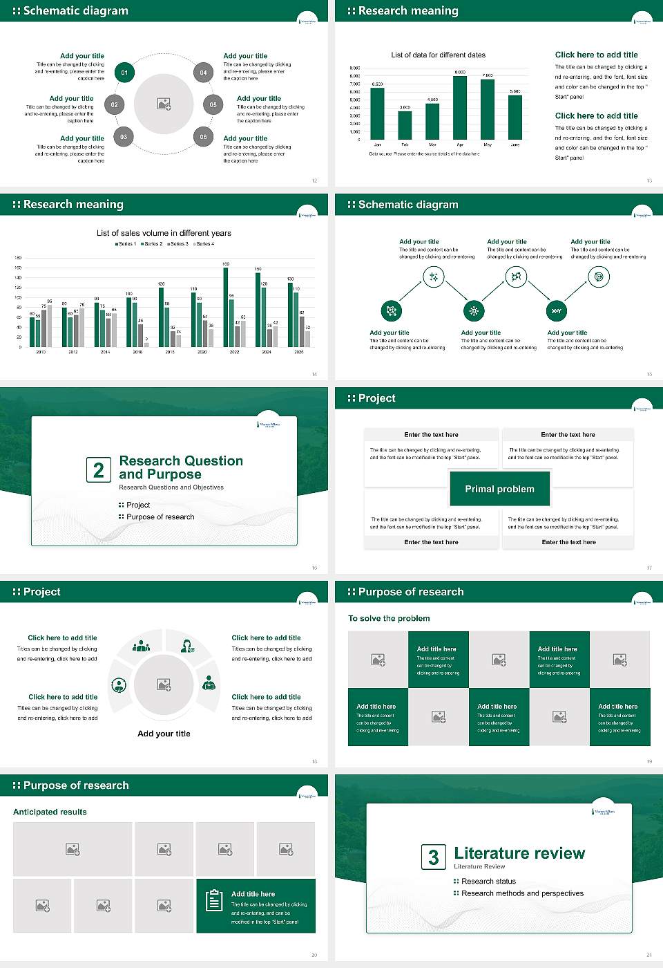 Warren Wilson College Graduation Thesis Defense PPT Template16:9 ratio PPT effect preview image3