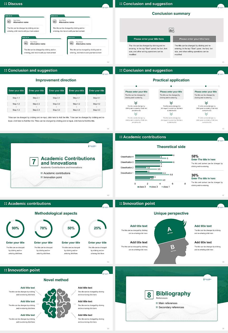 Warren Wilson College Graduation Thesis Defense PPT Template16:9 ratio PPT effect preview image6