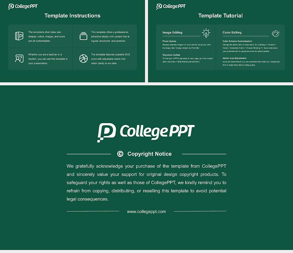 University of Wisconsin-Green Bay Course/Courseware Creation PPT Template16:9 ratio PPT effect preview image5