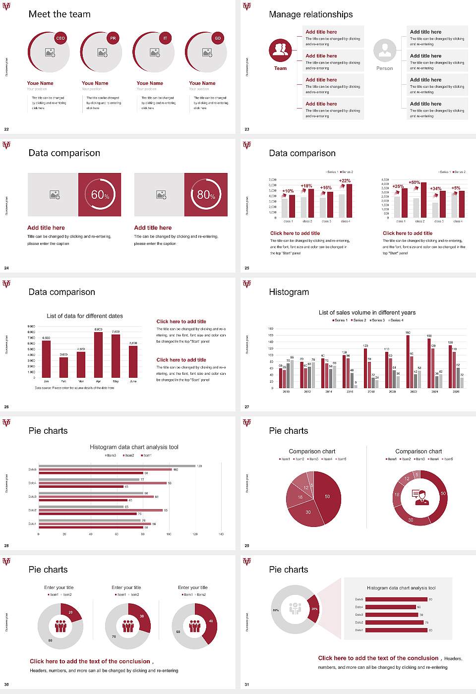 Virginia Union University Competition/Entrepreneurship Contest PPT Template16:9 ratio PPT effect preview image4