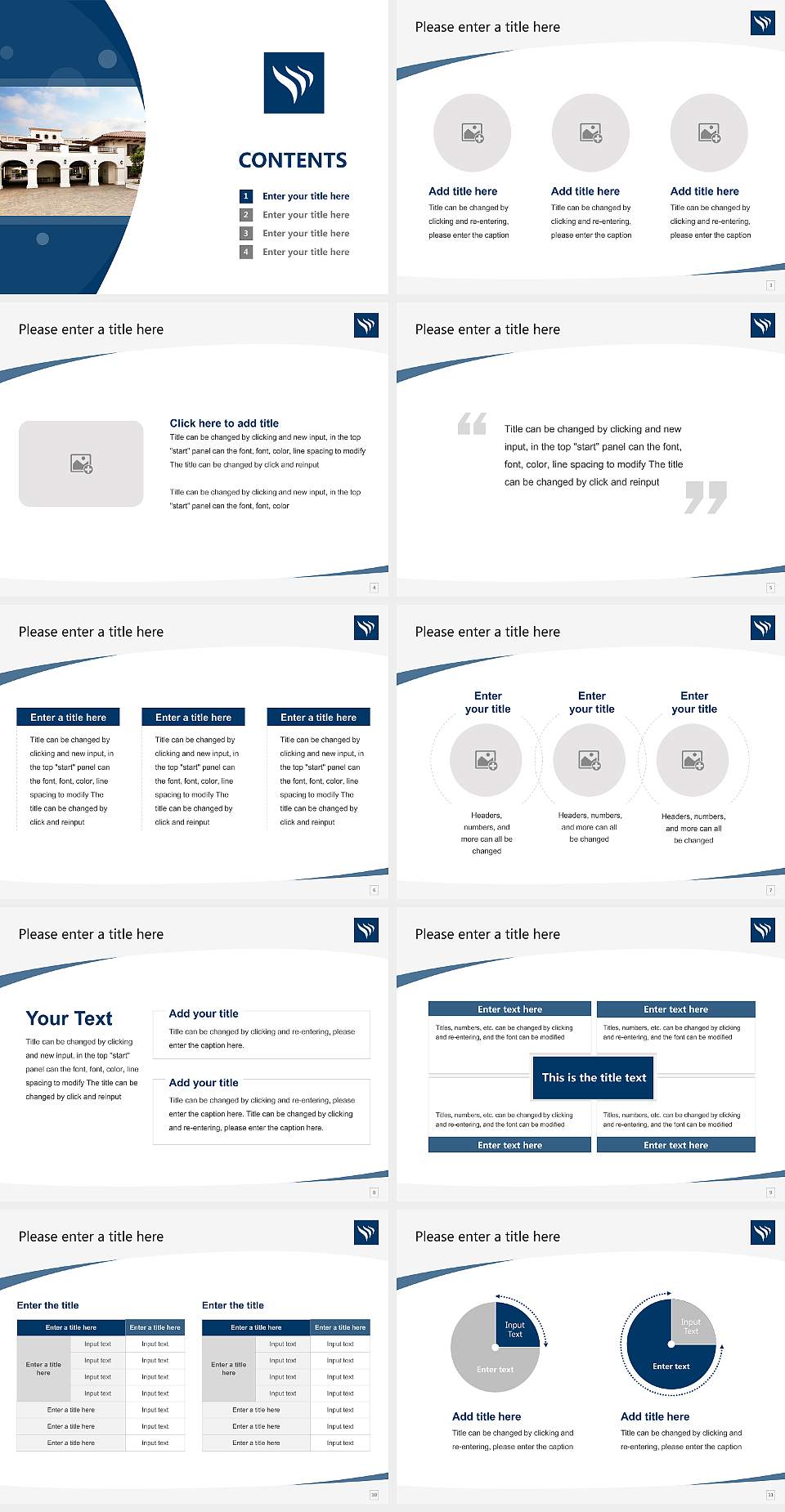 Vanguard University of Southern California Course/Courseware Creation PPT Template4:3 ratio PPT effect preview image2