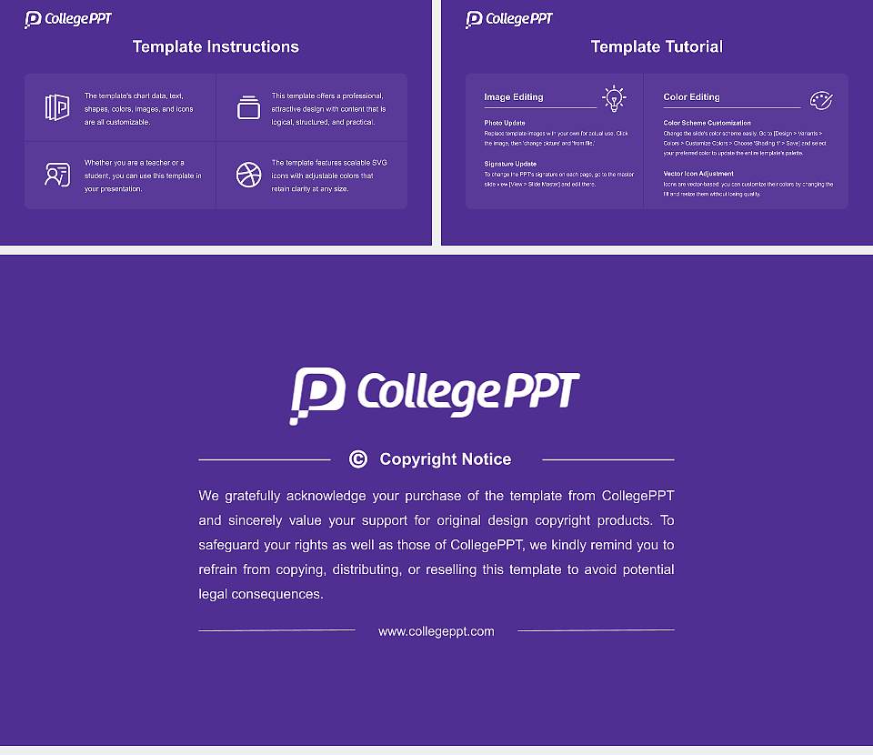 University of Wisconsin-Stevens Point Academic Presentation/Research Findings Report PPT Template16:9 ratio PPT effect preview image5