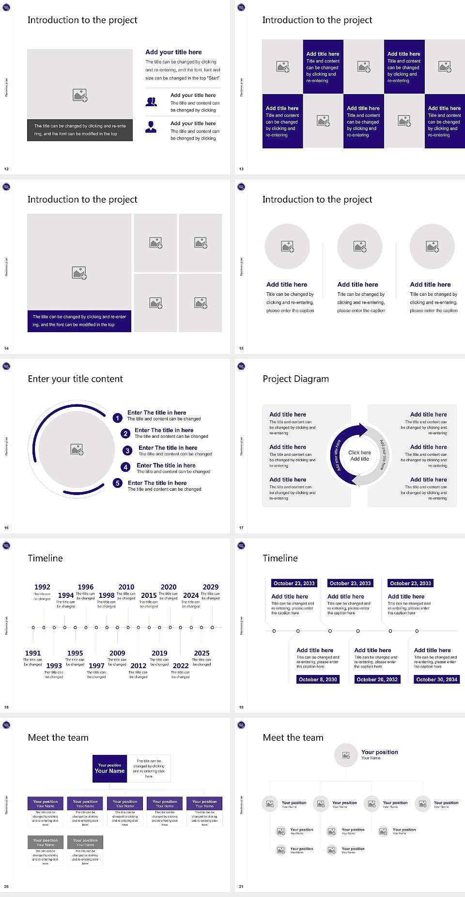 University of Western States Competition/Entrepreneurship Contest PPT Template4:3 ratio PPT effect preview image3