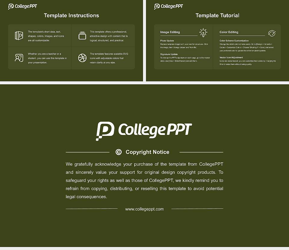 Walla Walla University Academic Presentation/Research Findings Report PPT Template16:9 ratio PPT effect preview image5