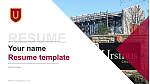 Ursinus College이력서PPT 템플릿