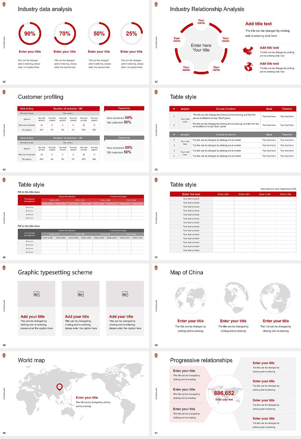 University of Wisconsin-Madison Competition/Entrepreneurship Contest PPT Template16:9 ratio PPT effect preview image5