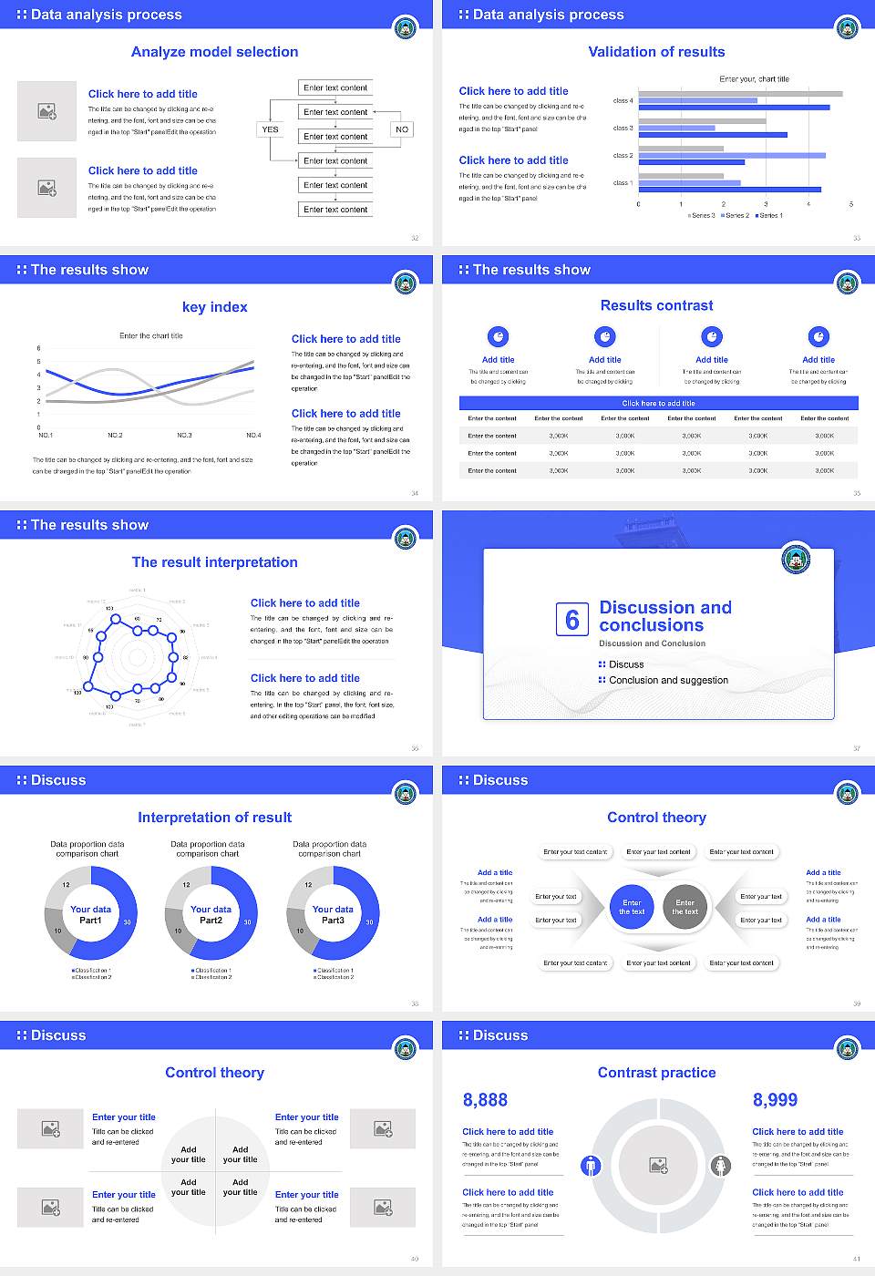 Virginia University of Lynchburg Graduation Thesis Defense PPT Template16:9 ratio PPT effect preview image5
