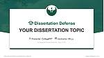University of Wisconsin-Green Bay Graduation Thesis Defense PPT Template