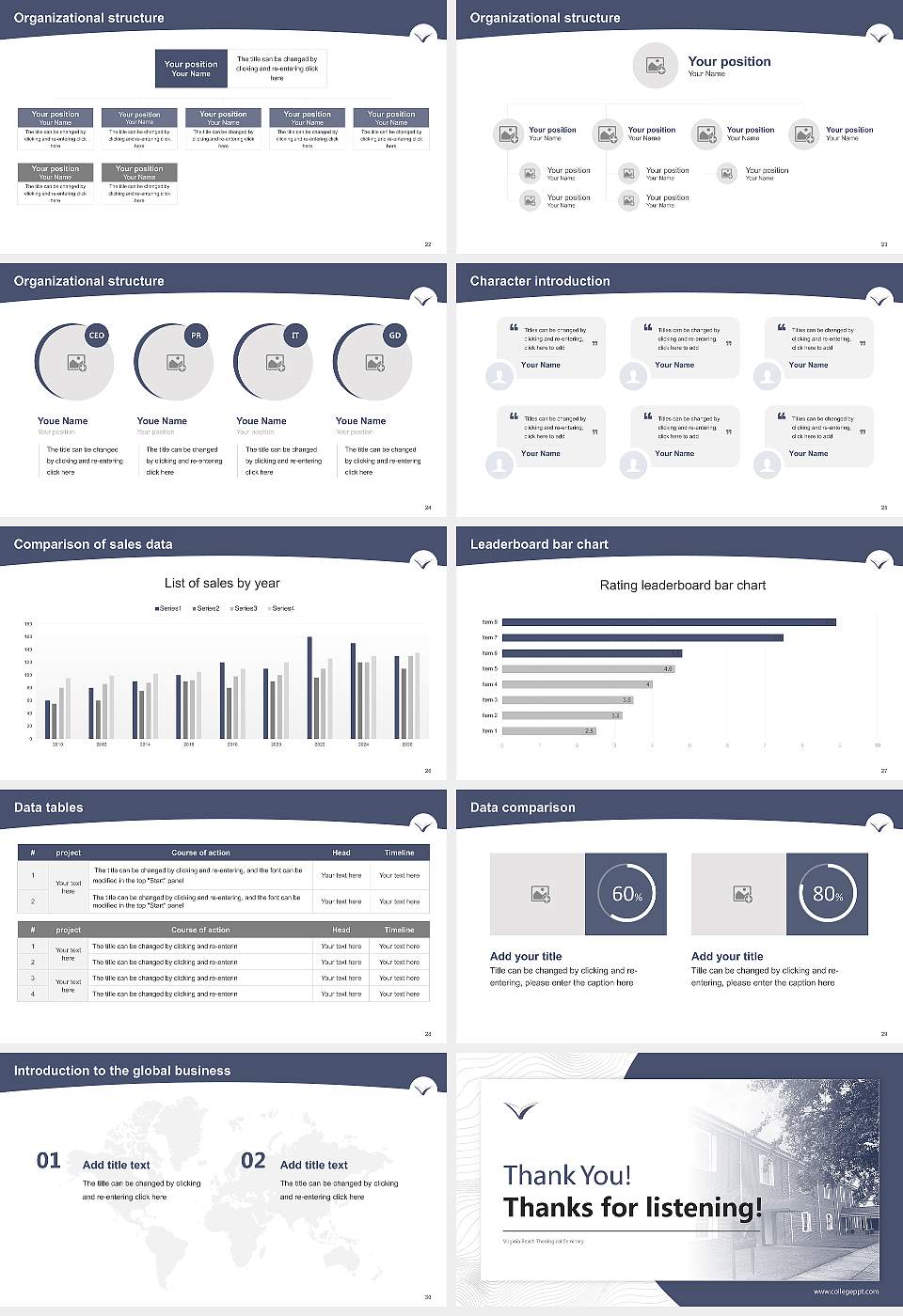 Virginia Beach Theological Seminary Academic Presentation/Research Findings Report PPT Template16:9 ratio PPT effect preview image4