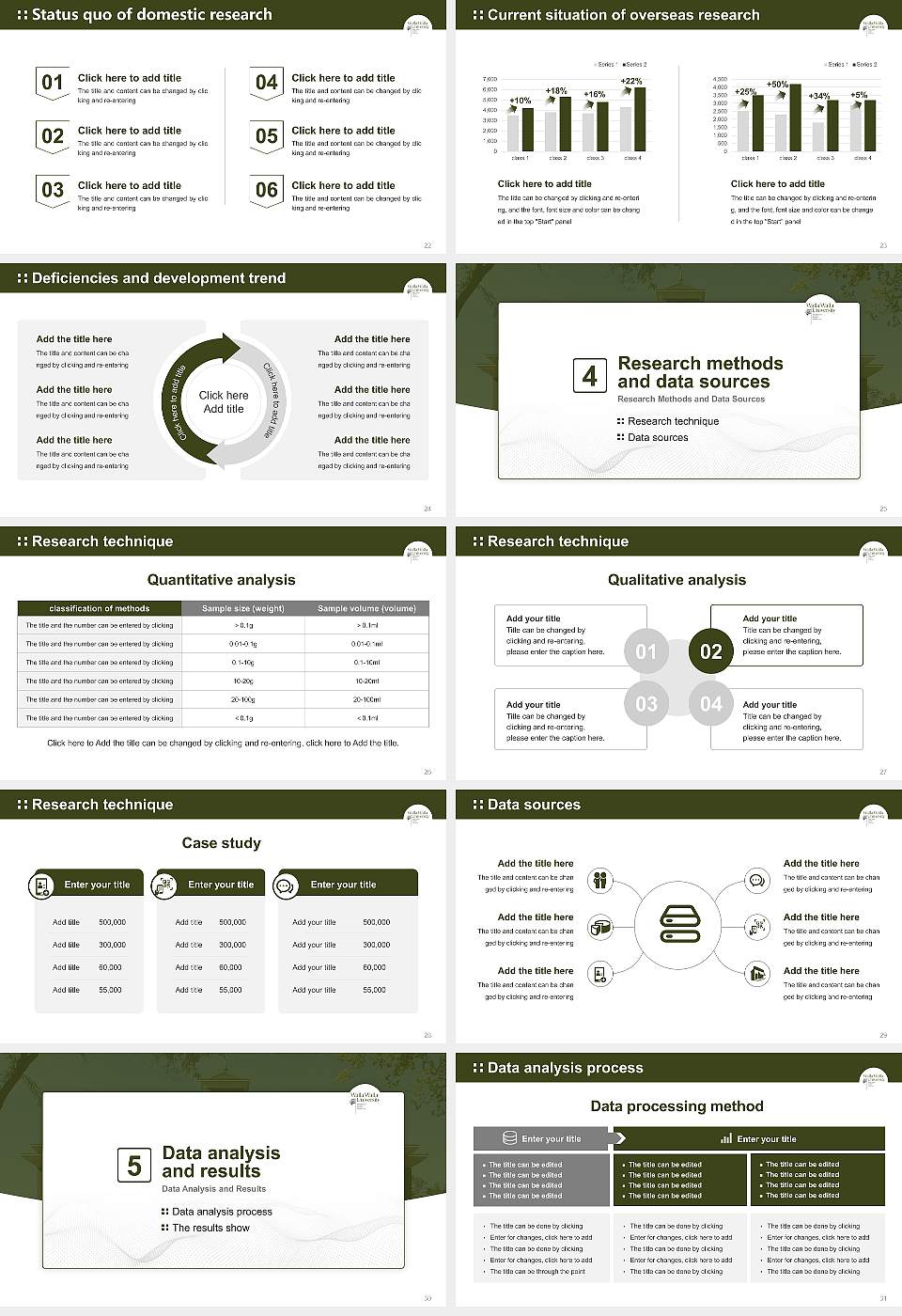 Walla Walla University Graduation Thesis Defense PPT Template16:9 ratio PPT effect preview image4