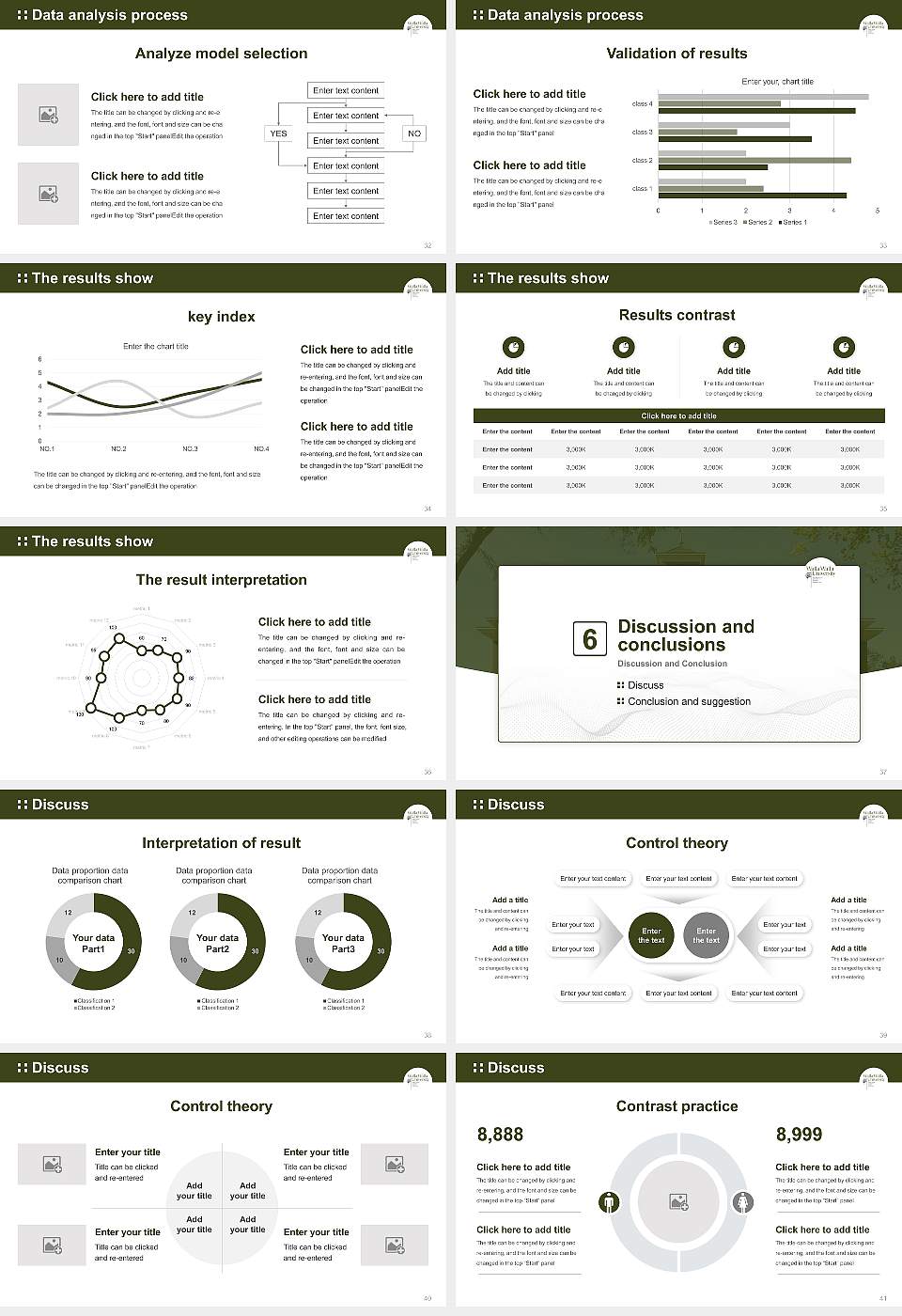 Walla Walla University Graduation Thesis Defense PPT Template16:9 ratio PPT effect preview image5