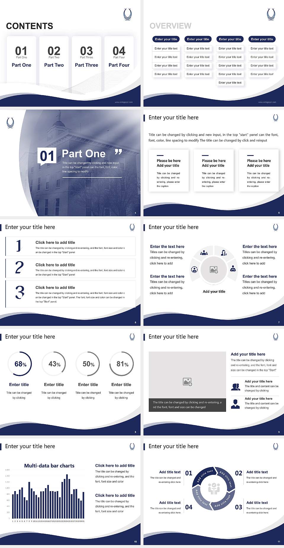 Upper Iowa University Lecture Sharing and Networking Event PPT Template4:3 ratio PPT effect preview image2