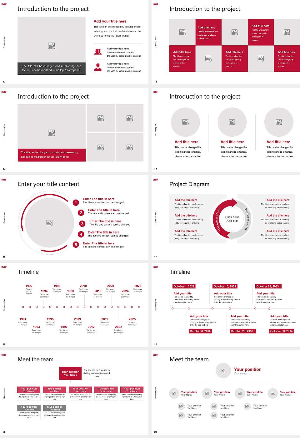 University of Wisconsin-River Falls Competition/Entrepreneurship Contest PPT Template16:9 ratio PPT effect preview image3