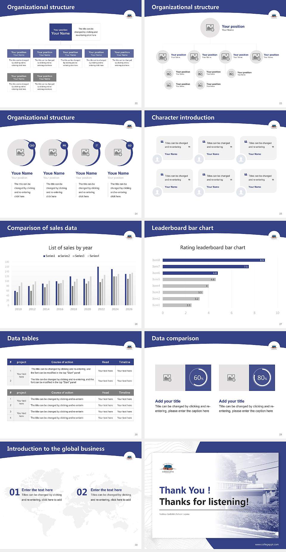 Yeshiva Gedolah Zichron Leyma Academic Presentation/Research Findings Report PPT Template4:3 ratio PPT effect preview image4
