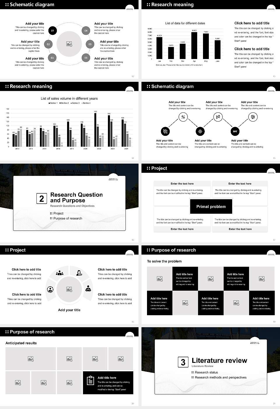 Yeshiva Gedolah Rabbinical College Graduation Thesis Defense PPT Template16:9 ratio PPT effect preview image3