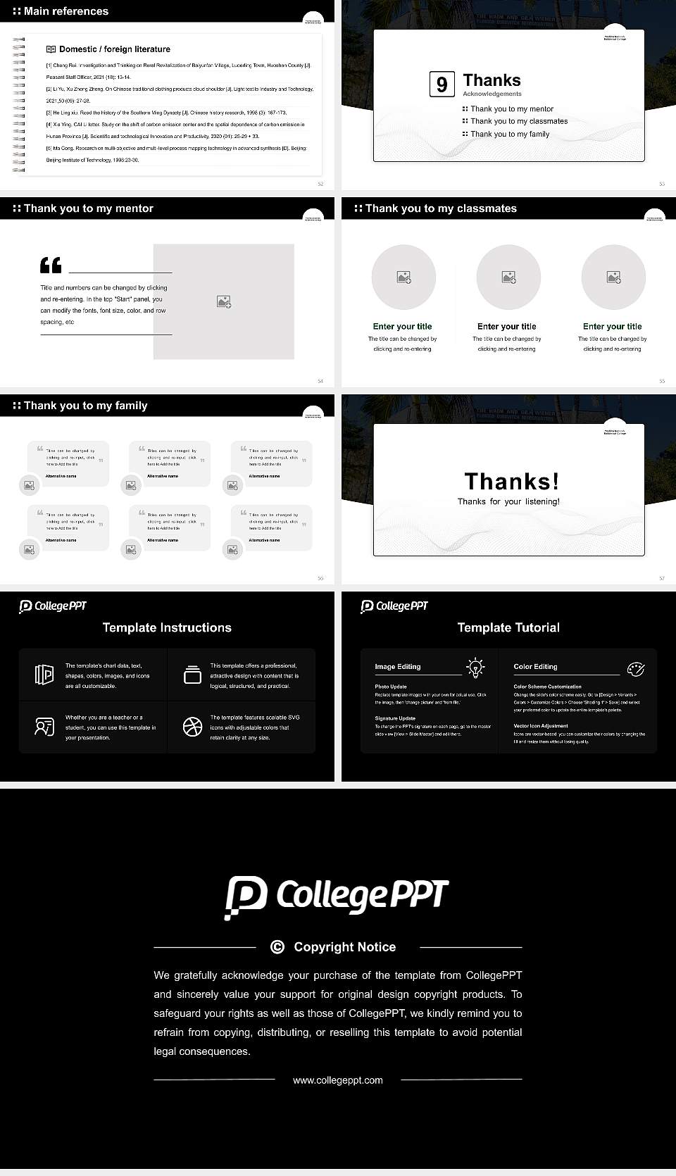 Yeshiva Gedolah Rabbinical College Graduation Thesis Defense PPT Template16:9 ratio PPT effect preview image7
